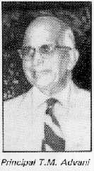 Principal T.M. Advani
